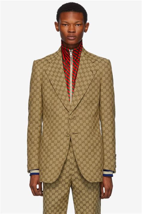 gucci women's pants suit|gucci men's evening suits.